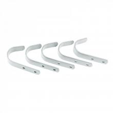 Glossy Metal Tack Hooks-5piece Set - Imagen 1