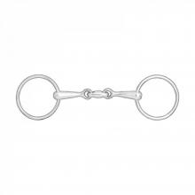 Horze Double-Jointed Loose Ring Snaffle - Imagen 1