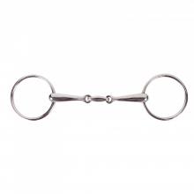 Horze Double-Jointed Loose Ring Snaffle - Imagen 1