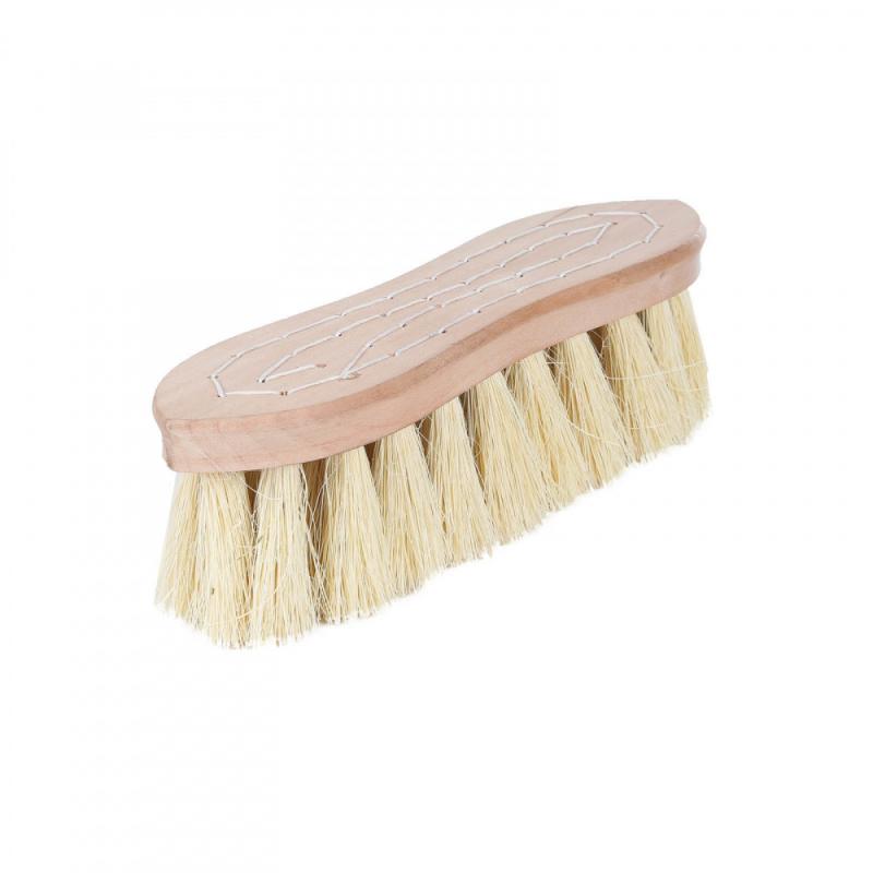Horze Wood Back Firm Brush w/natural bristles, 5.5cm - Imagen 1