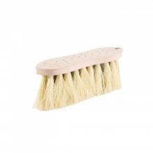 Horze Wood Back Firm Brush w/natural mix bristles, 8cm - Imagen 1