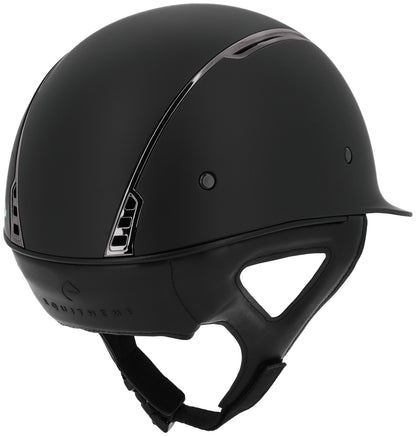 Casco EQUITHÈME - Soazy - Mate - Cromo plateado