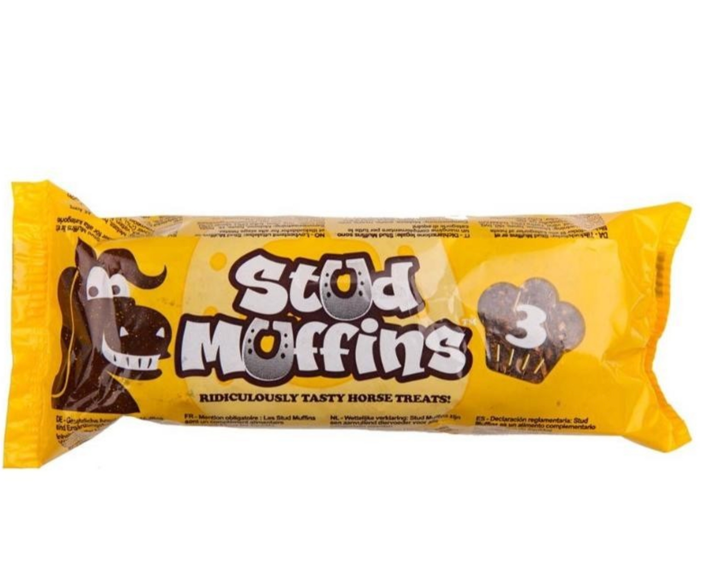 Golosina para caballos y ponis STUD MUFFINS barritas de 80 g