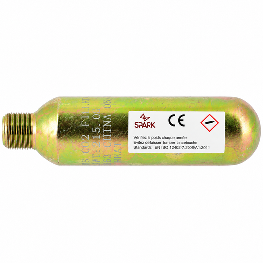Cartucho de recambio CO₂ para airbag SPARK