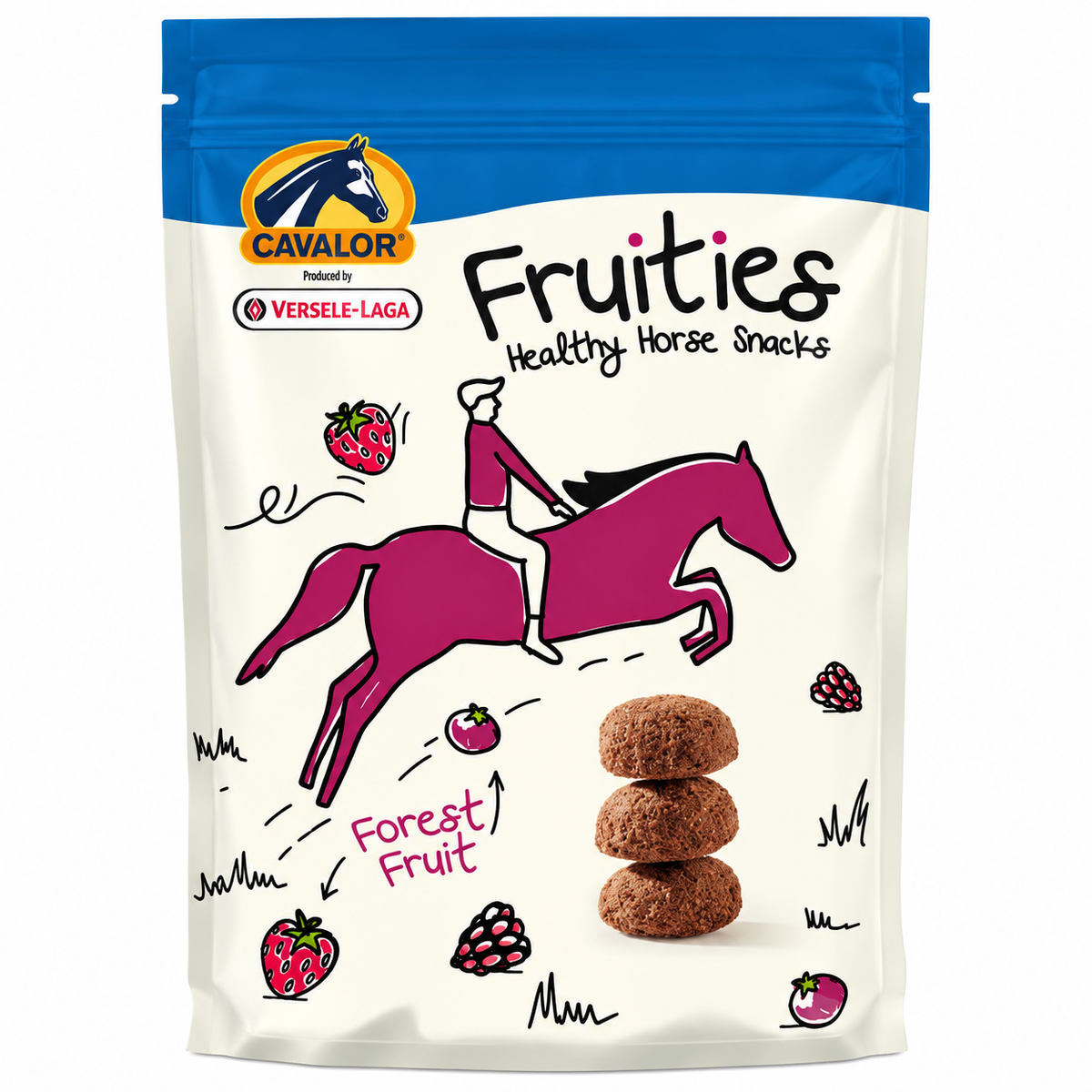 Chuches Fruities Cavalor 750 g Frutas del bosque