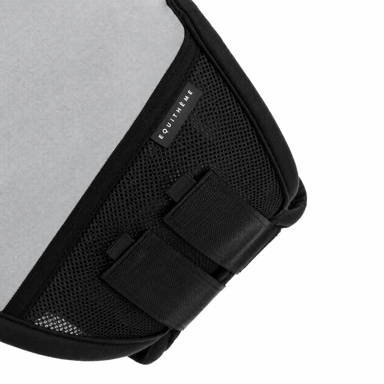 Máscara antimoscas filtro UV con flecos Anatómica EQUITHÈME - Negra