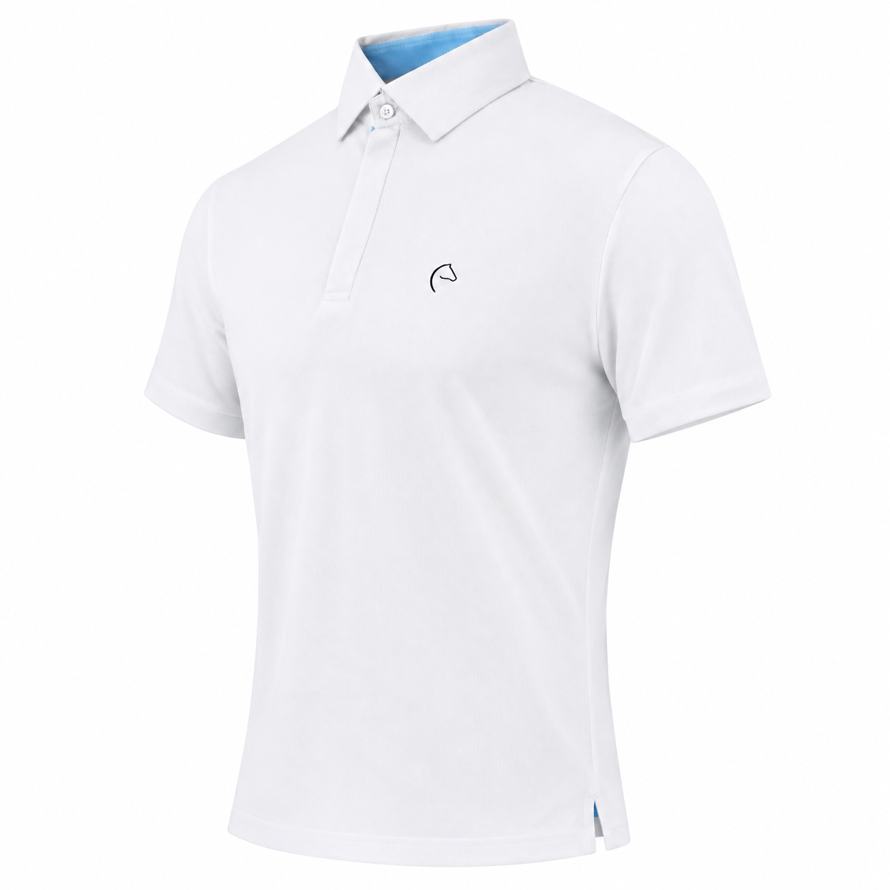 Polo de concurso EQUITHÈME modelo Edy en tela mesh ( malla/rejilla)