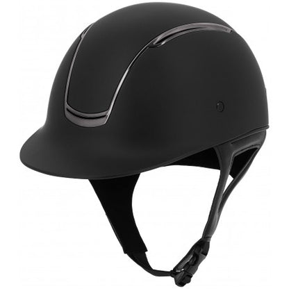 Casco EQUITHÈME - Soazy - Mate - Cromo plateado