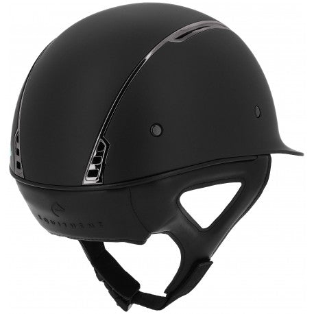 Casco EQUITHÈME - Soazy - Mate - Cromo plateado