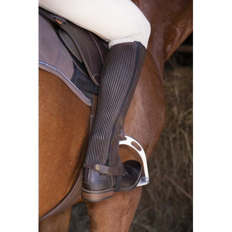 Mini-chaps EQUITHÈME - Cuir